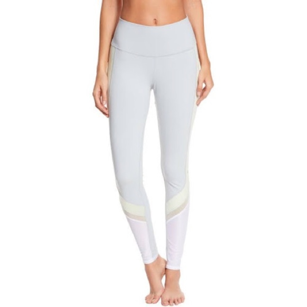 Alo Yoga Elevate Leggings - Dusk/Icicle/White